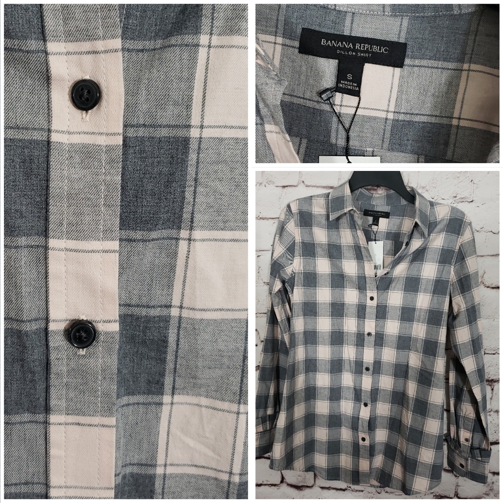 Banana Republic Button Down Flannel